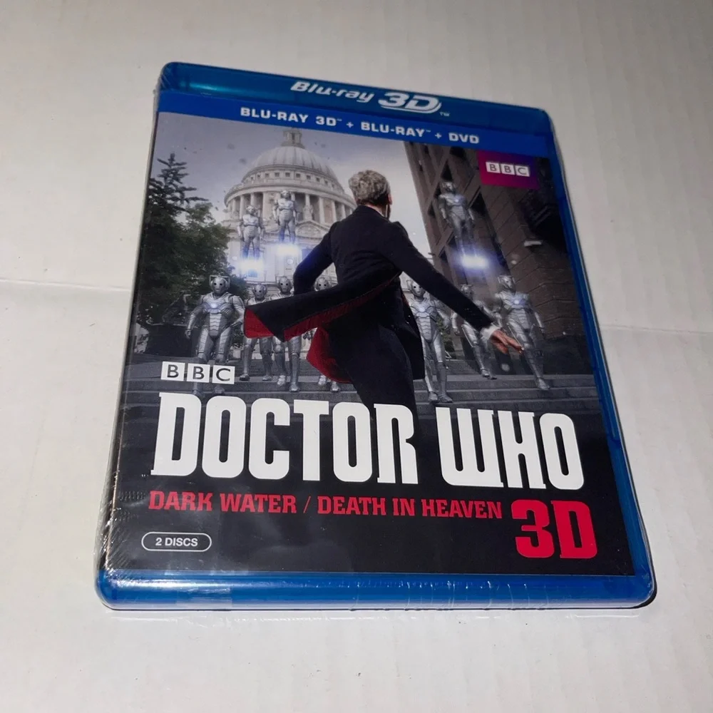 Doctor Who: Dark Water / Death in Heaven 3D Brand New Bluray Dvd 3D Blu-Ray Dvd